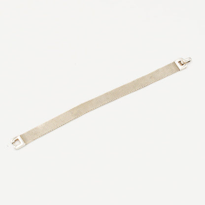 ティファニー メッシュ ブレスレット 17.3cm シルバー