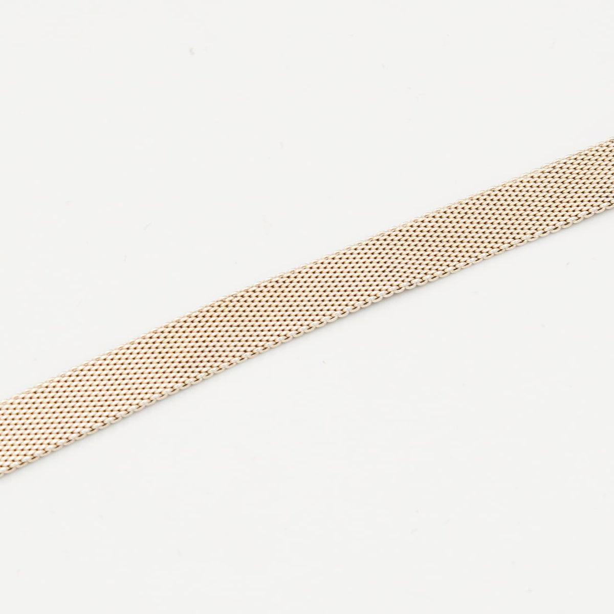 ティファニー メッシュ ブレスレット 17.3cm シルバー
