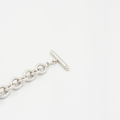 ティファニー ハート タグ トグル ブレスレット 20.8cm シルバー