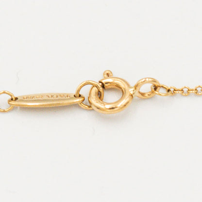 ティファニー ダイヤモンド バイザヤード ブレスレット 18.6cm 18K