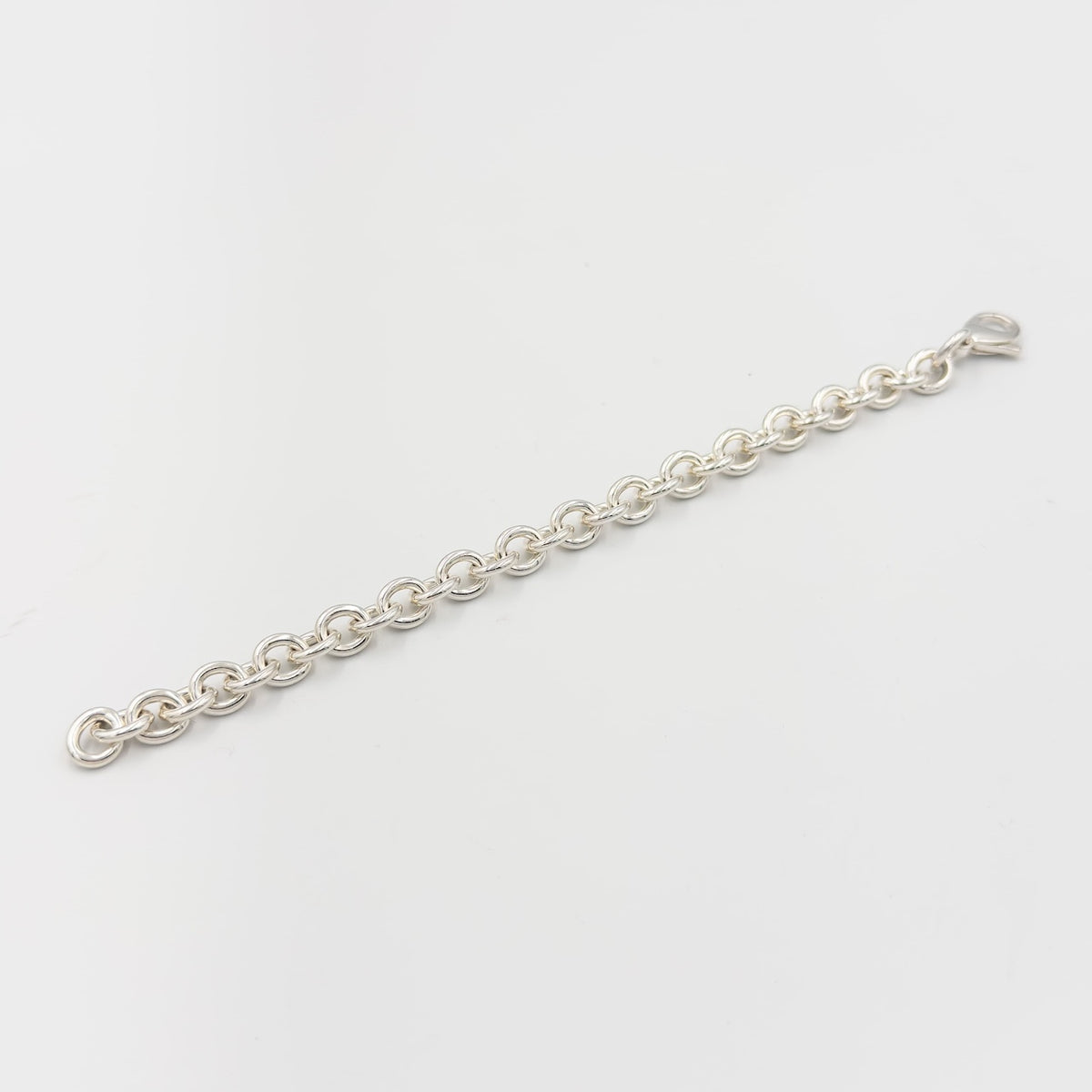 ティファニー ラウンドリンク ブレスレット 18.5cm シルバー