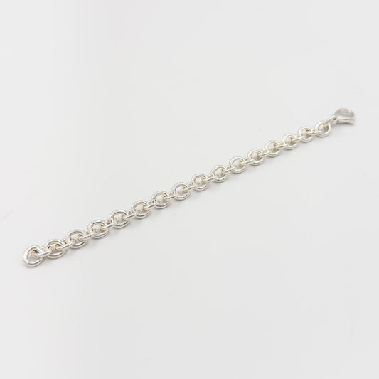 ティファニー ラウンドリンク ブレスレット 18.5cm シルバー