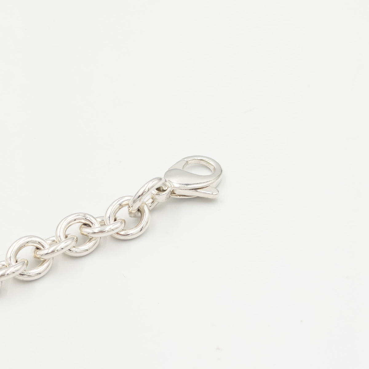 ティファニー ラウンドリンク ブレスレット 18.5cm シルバー