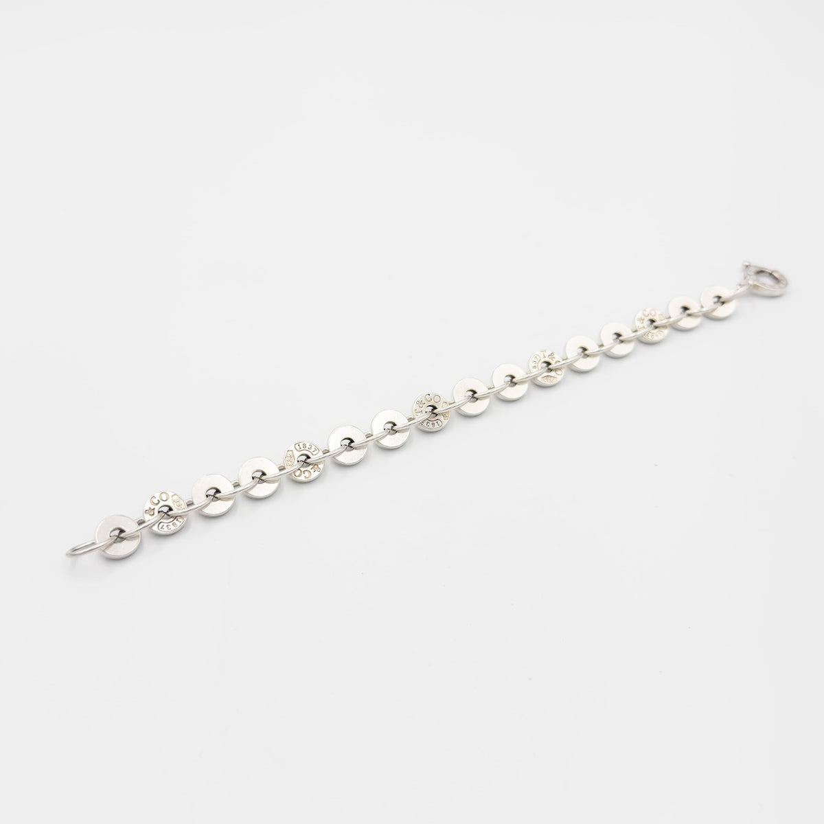ティファニー 1837 サークル リンク ブレスレット 19.3cm シルバー
