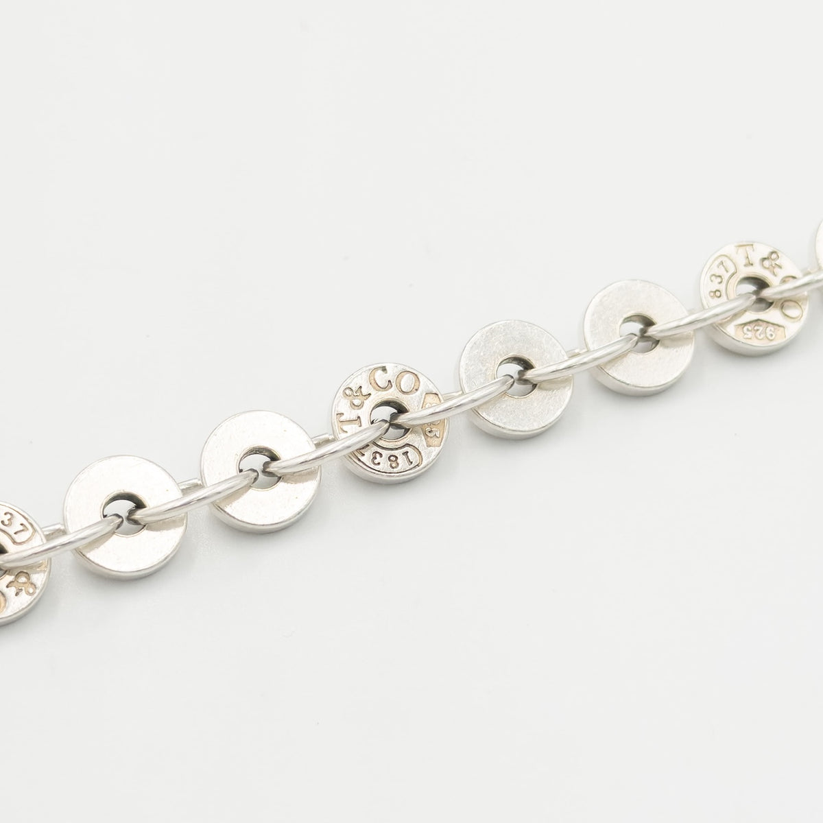 ティファニー 1837 サークル リンク ブレスレット 19.3cm シルバー