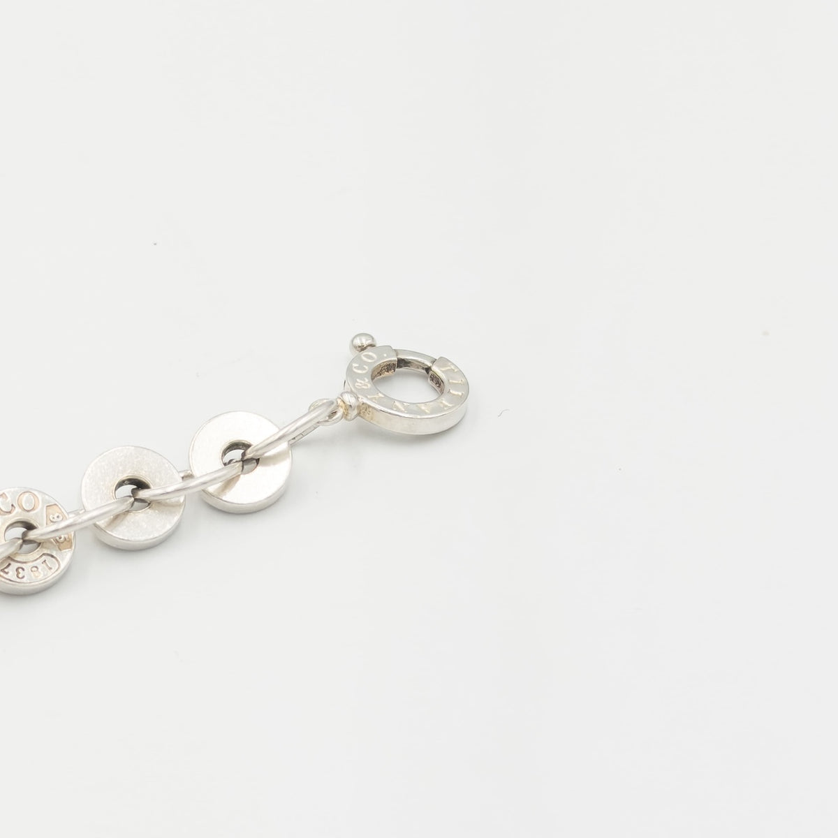 ティファニー 1837 サークル リンク ブレスレット 19.3cm シルバー