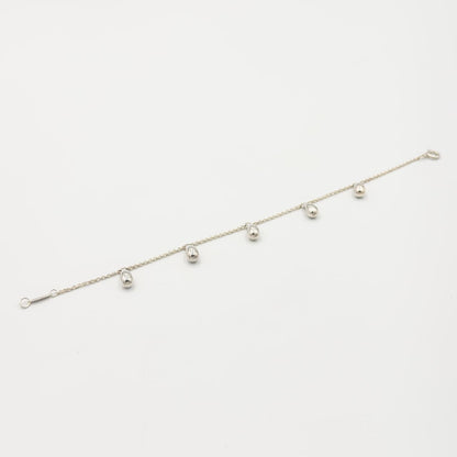 ティファニー エルサ・ぺレッティ 5P ティアドロップ ブレスレット 18.5cm シルバー