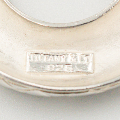 ティファニー テクスチャード フープ イヤリング