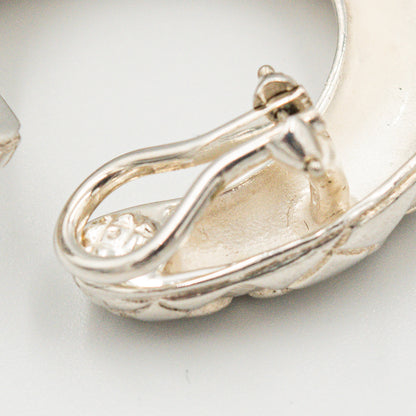 ティファニー テクスチャード フープ イヤリング