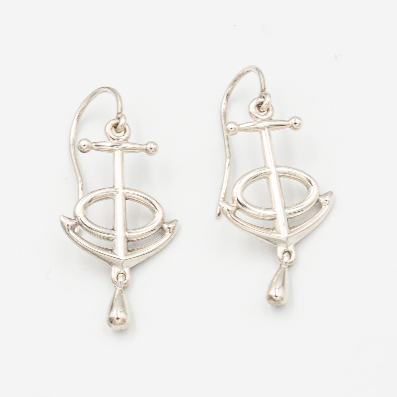 エルメス グランラルジュ シェーヌダンクル ピアス シルバー