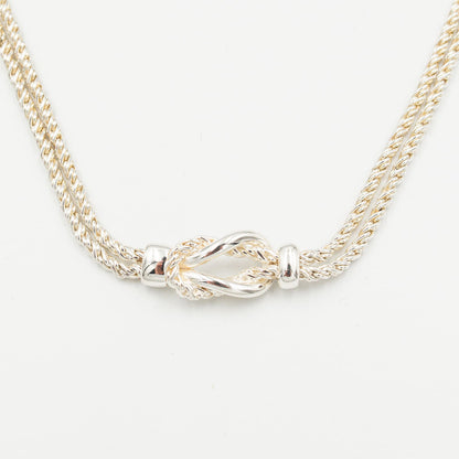 ティファニー センターノット ネックレス