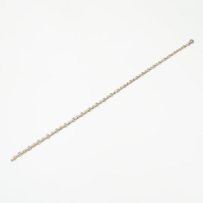ヴィンテージ ティファニー ブライドル リンク ネックレス シルバー 18K コンビ 1990's