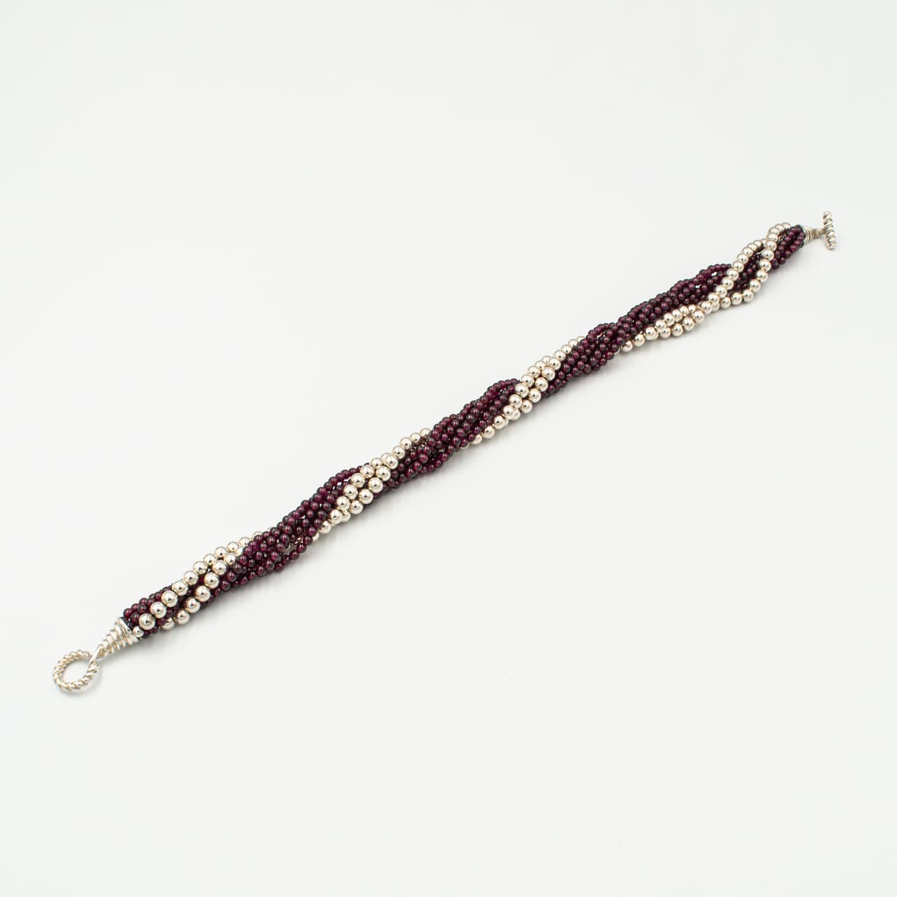 ティファニー ガーネット ビーズ トルサード ネックレス 1995