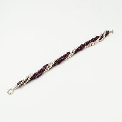 ティファニー ガーネット ビーズ トルサード ネックレス 1995