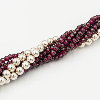 ティファニー ガーネット ビーズ トルサード ネックレス 1995