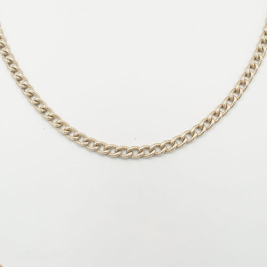 ティファニー パターンドリンク ツイストロープ ネックレス