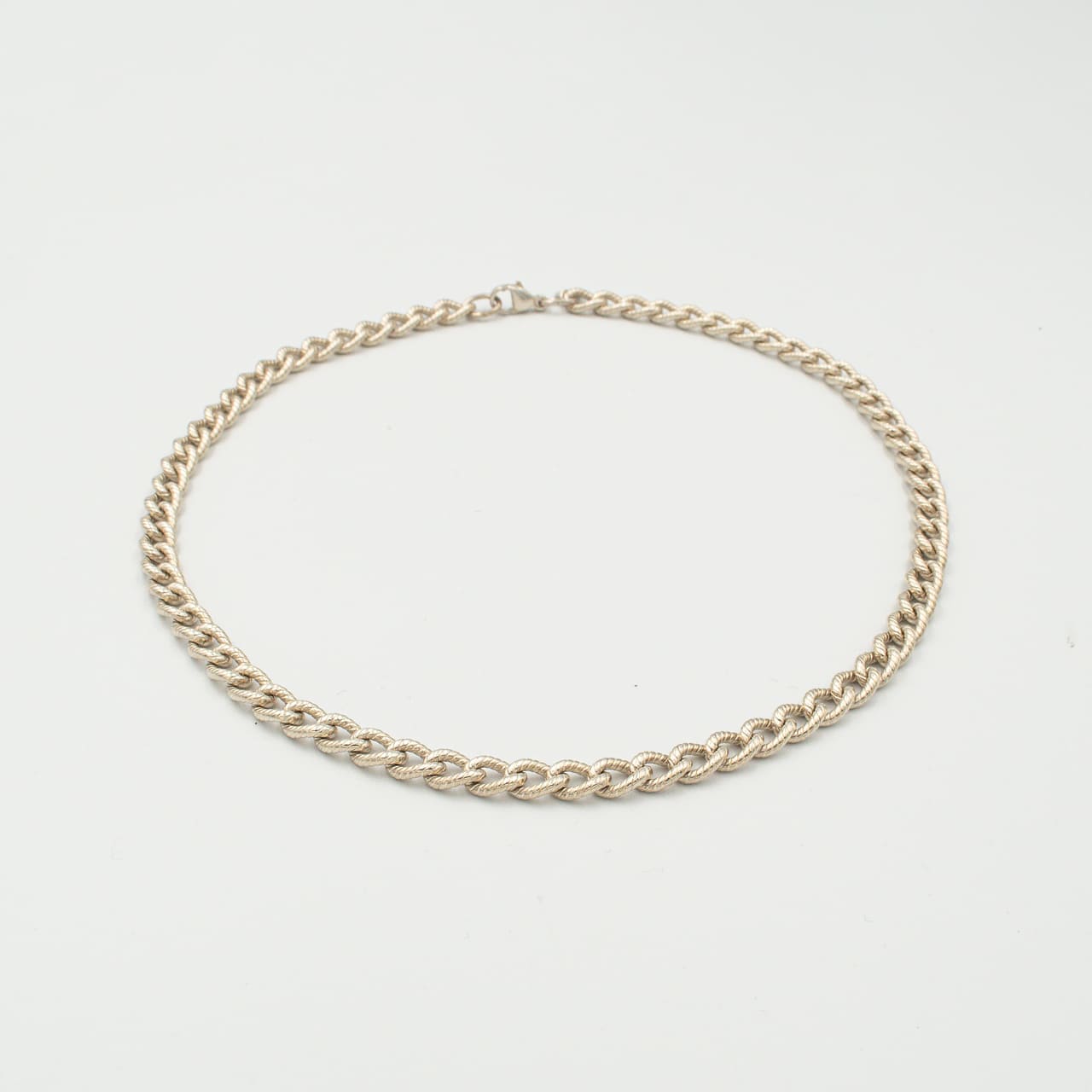 ティファニー パターンドリンク ツイストロープ ネックレス