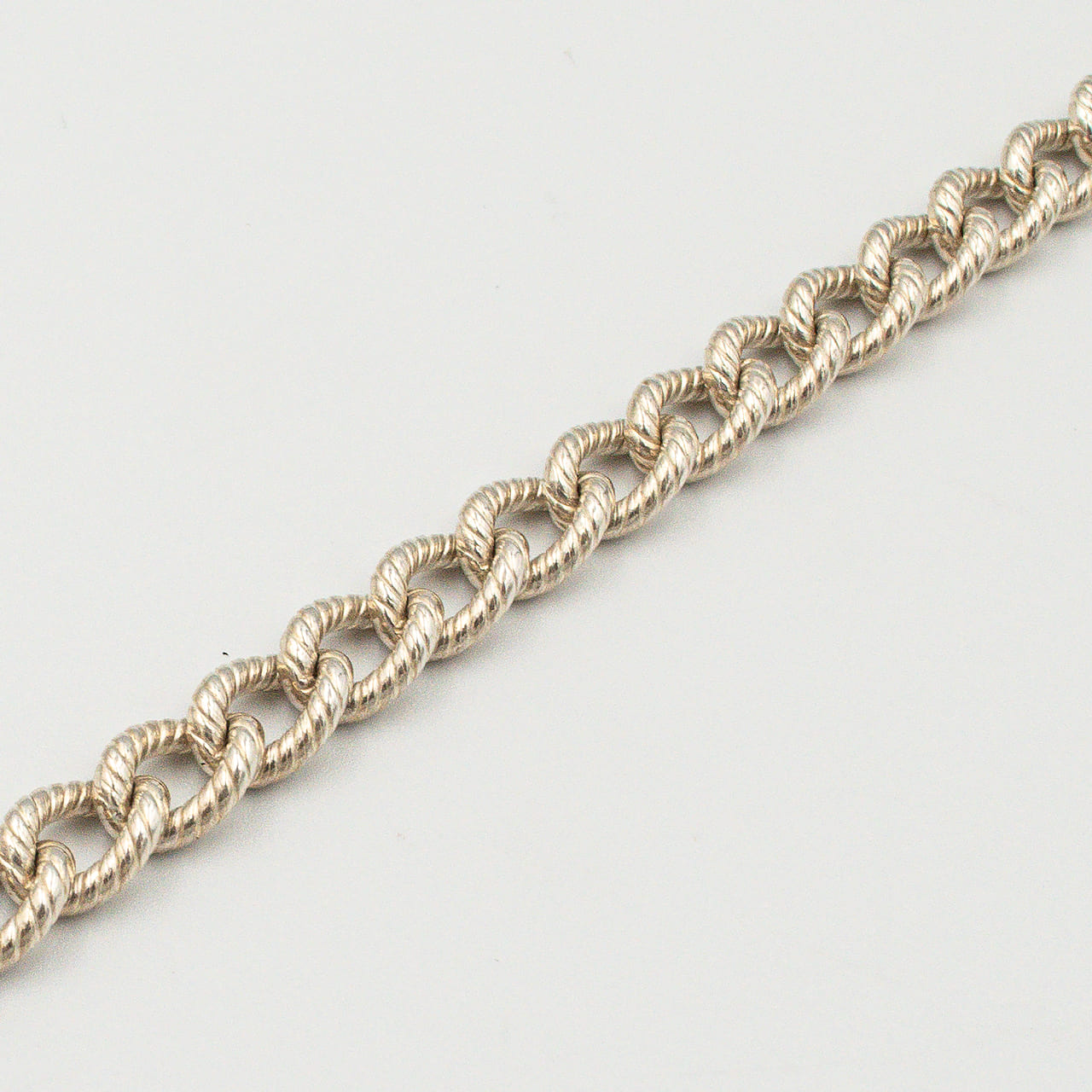 ティファニー パターンドリンク ツイストロープ ネックレス