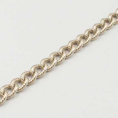 ティファニー パターンドリンク ツイストロープ ネックレス