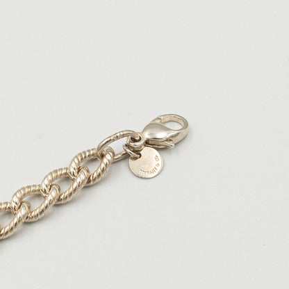 ティファニー パターンドリンク ツイストロープ ネックレス