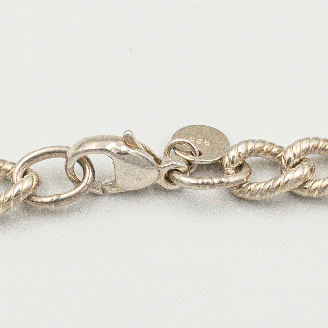 ティファニー パターンドリンク ツイストロープ ネックレス