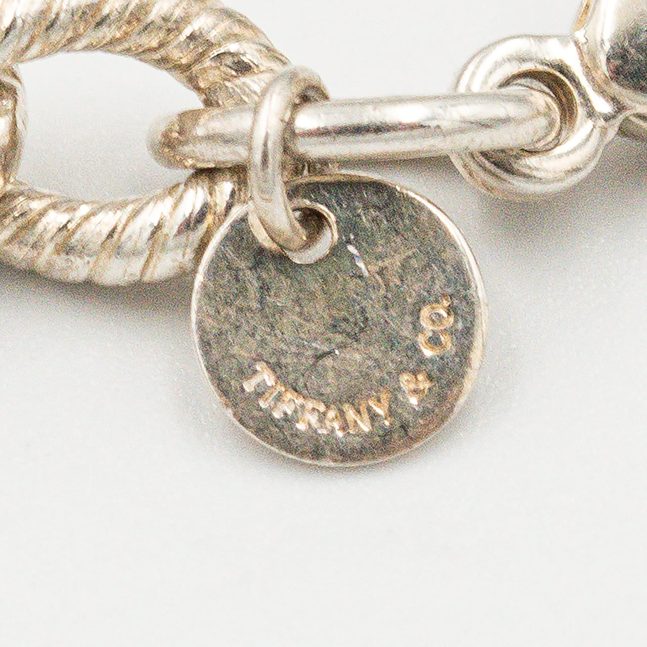 ティファニー パターンドリンク ツイストロープ ネックレス