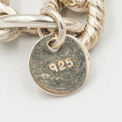 ティファニー パターンドリンク ツイストロープ ネックレス