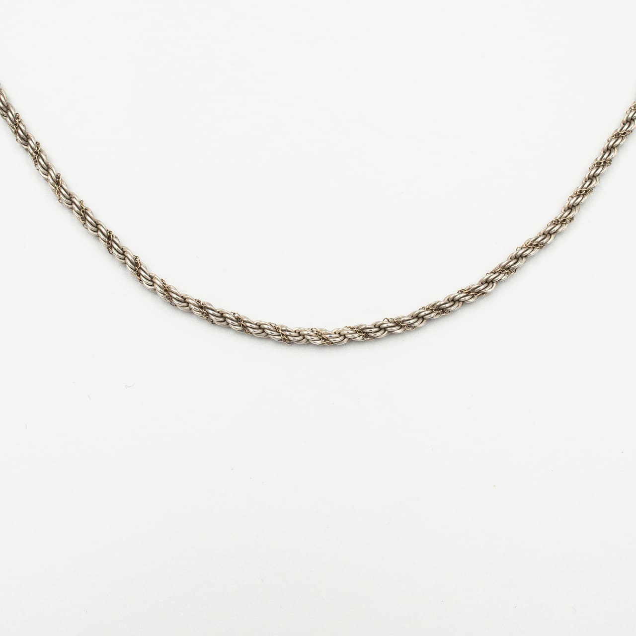 ティファニー シン ツイスト ロープ ネックレス 1980's