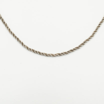 ティファニー シン ツイスト ロープ ネックレス 1980's