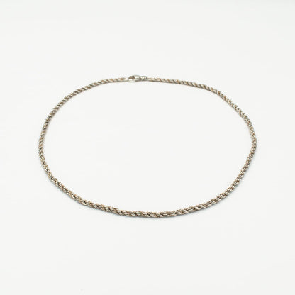 ティファニー シン ツイスト ロープ ネックレス 1980's