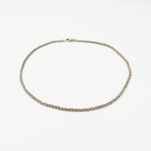 ティファニー シン ツイスト ロープ ネックレス 1980's