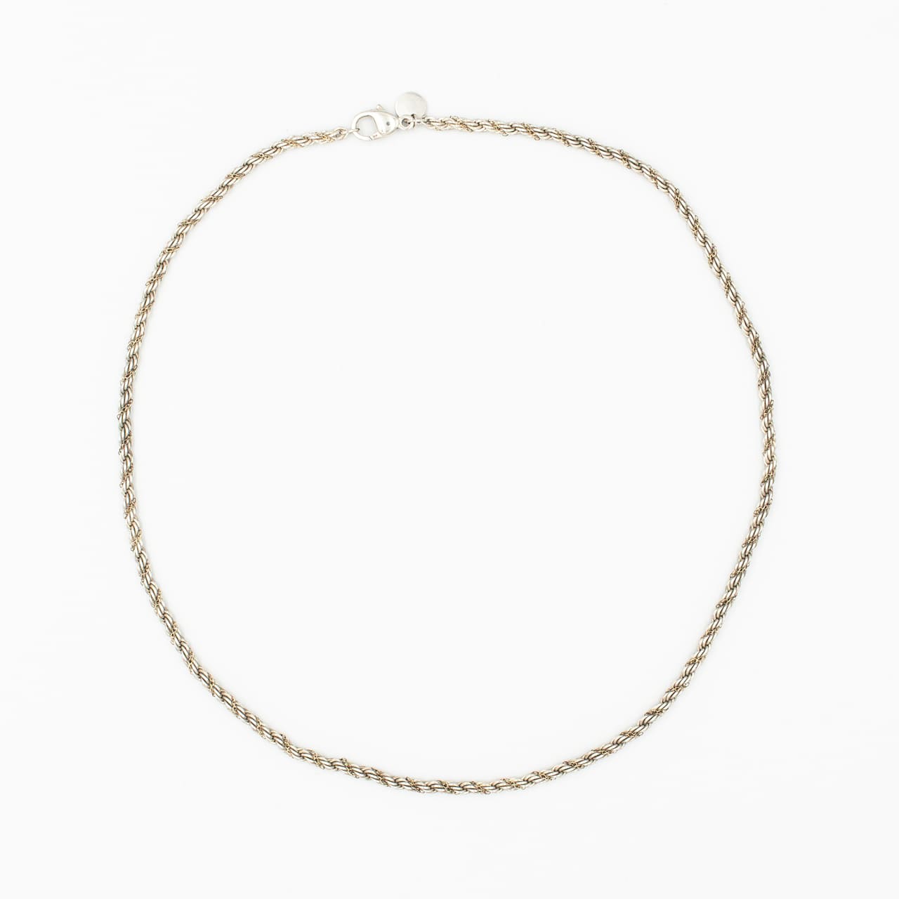 ティファニー シン ツイスト ロープ ネックレス 1980's