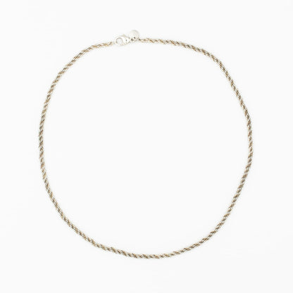 ティファニー シン ツイスト ロープ ネックレス 1980's