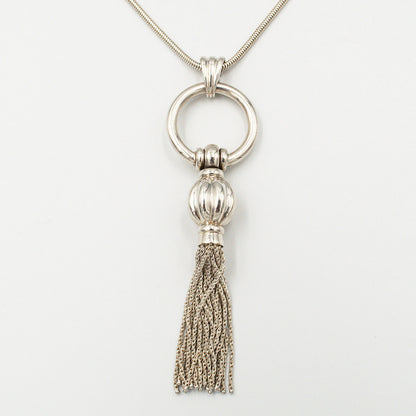 ティファニー タッセル フリンジ ネックレス 1990's