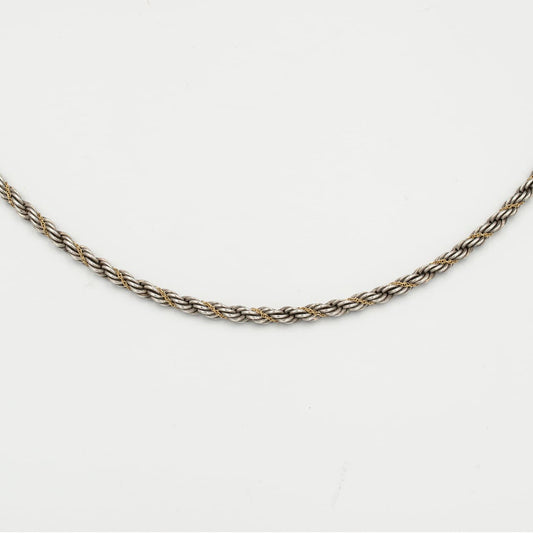 ティファニー シック ツイスト ロープ ネックレス 1990's