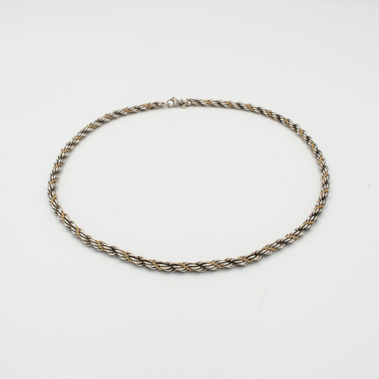 ティファニー シック ツイスト ロープ ネックレス 1990's