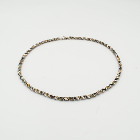 ティファニー シック ツイスト ロープ ネックレス 1990's