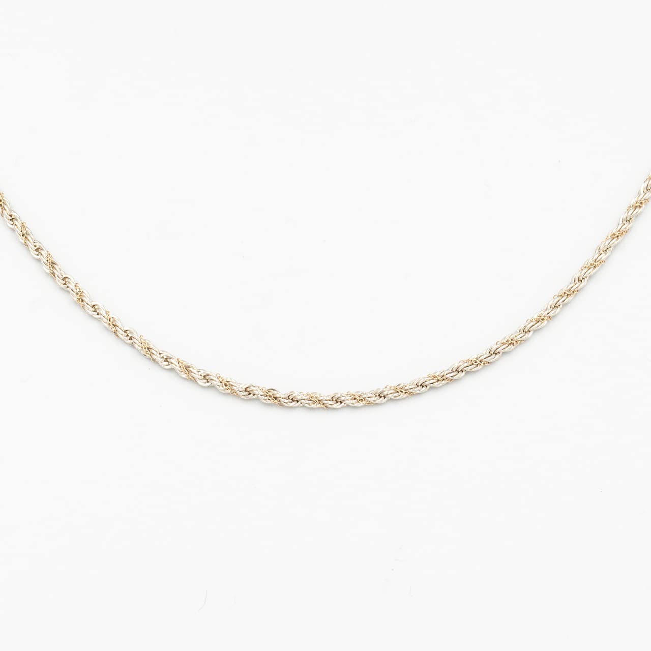 ティファニー シン ツイスト ロープ ネックレス 1990's