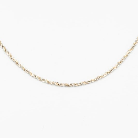 ティファニー シン ツイスト ロープ ネックレス 1990's