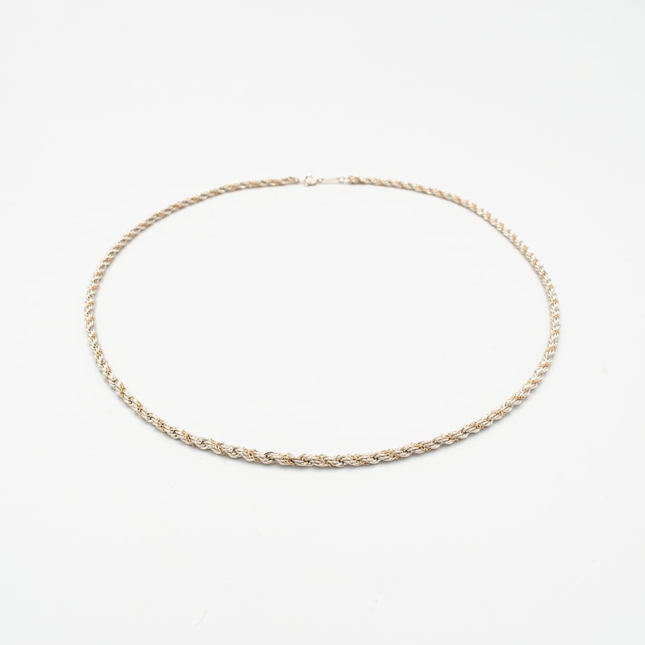 ティファニー シン ツイスト ロープ ネックレス 1990's