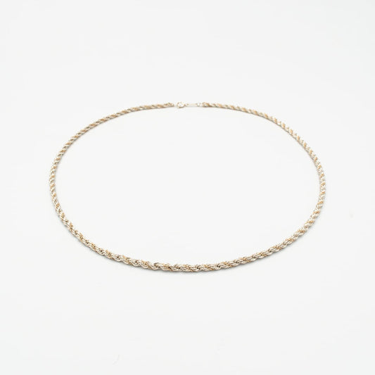 ティファニー シン ツイスト ロープ ネックレス 1990's