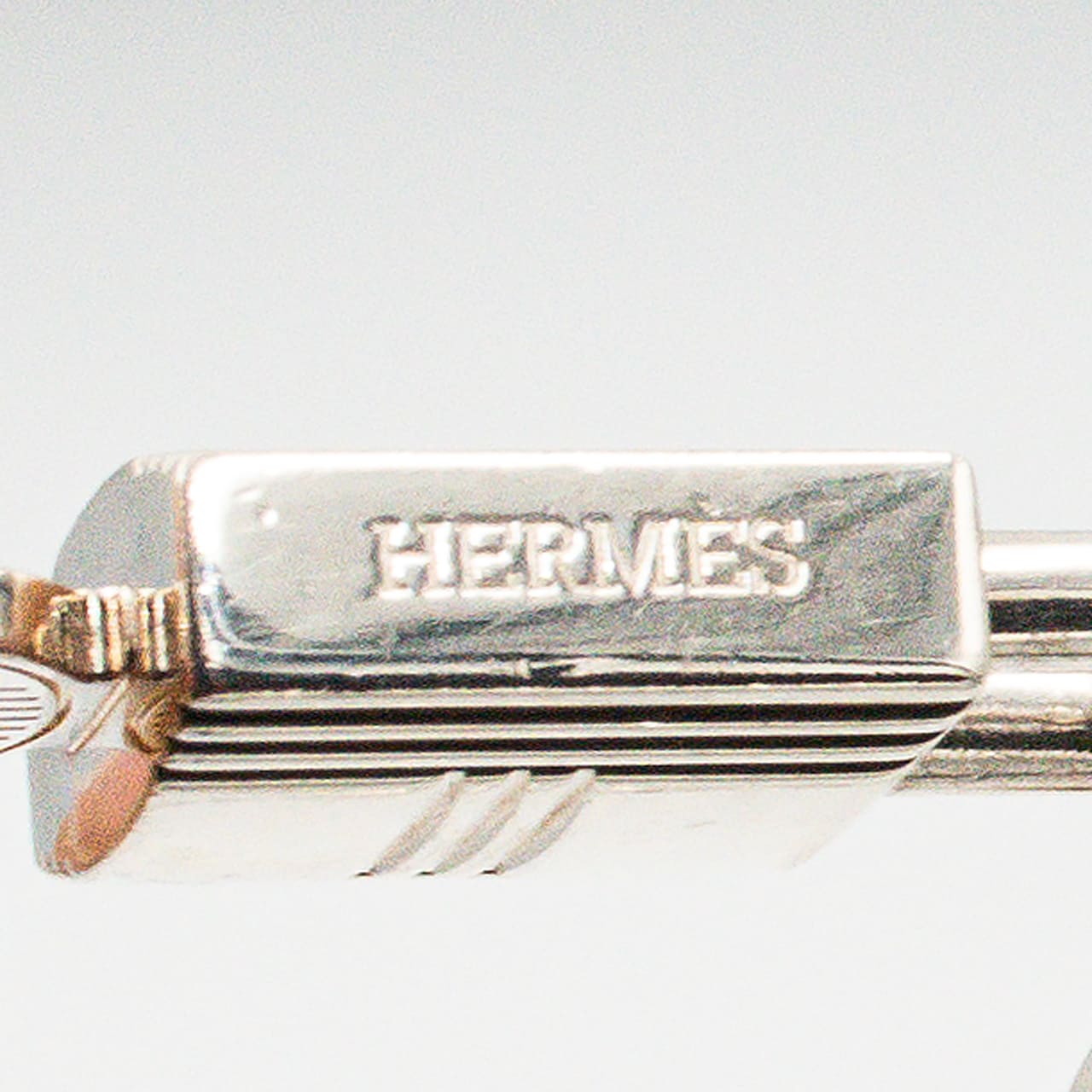 エルメス ケリー シェーヌ ネックレス 87.4cm シルバー