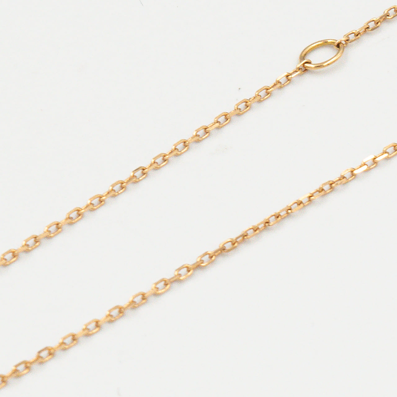 グッチ アイコン アモール ダイヤ ネックレス 48.3cm 18K PG