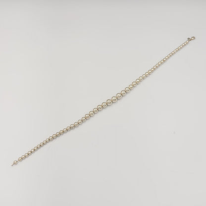 ティファニー ハードウェア グラジュエイテッド ボール ネックレス 41.1cm シルバー