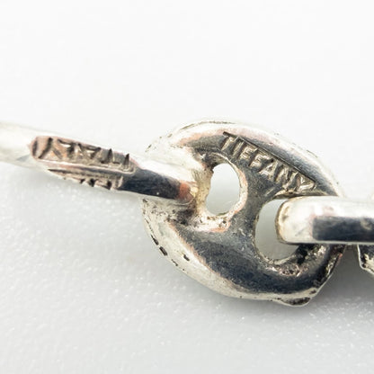 ヴィンテージ ティファニー アンカーチェーン グッチリンク ネックレス 80.5cm シルバー