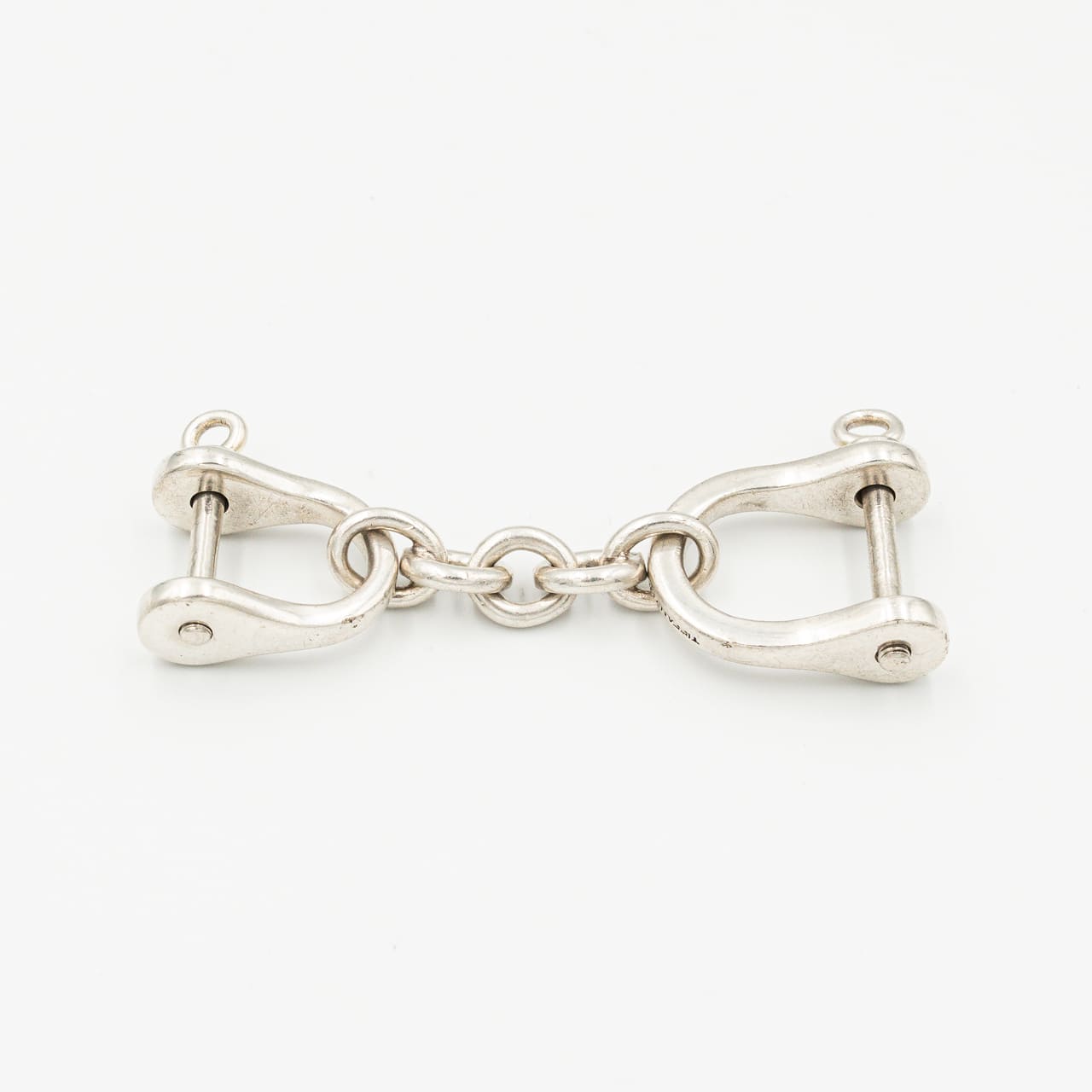 ティファニー ダブル シャックル キーリング