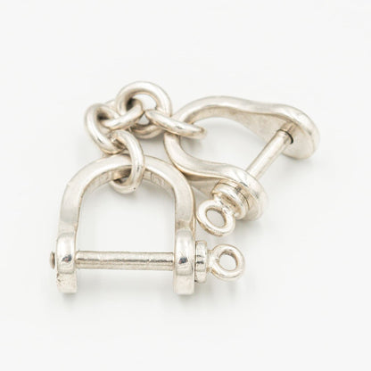 ティファニー ダブル シャックル キーリング