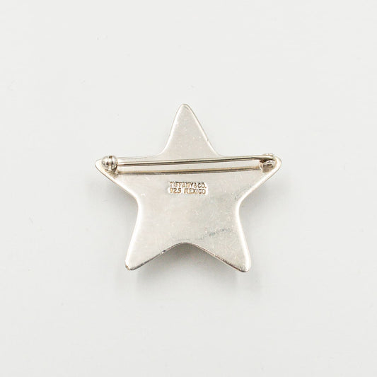 ティファニー スター ブローチ
