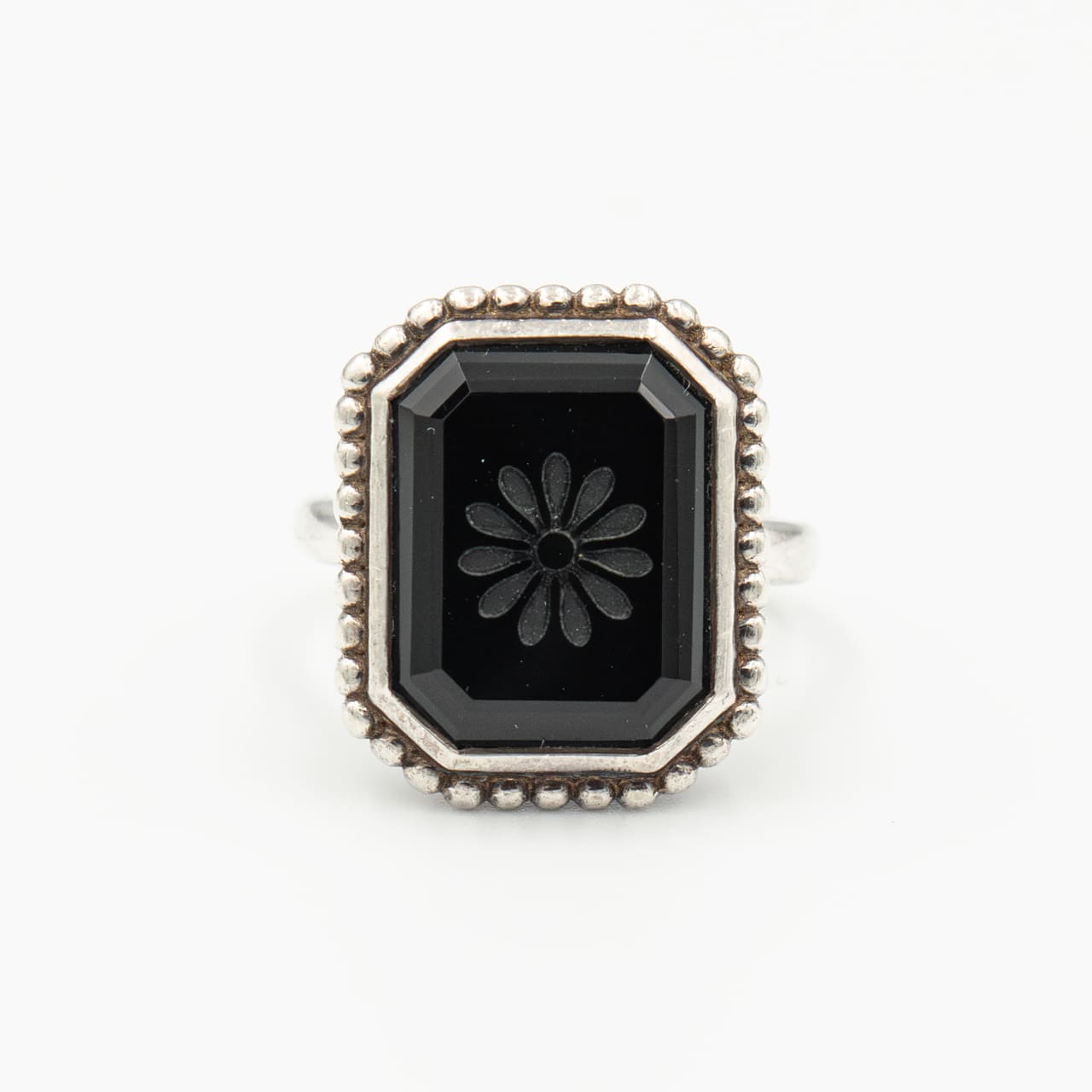 ティファニー ジーグフェルド オニキス リング