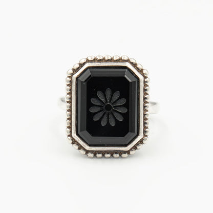 ティファニー ジーグフェルド オニキス リング